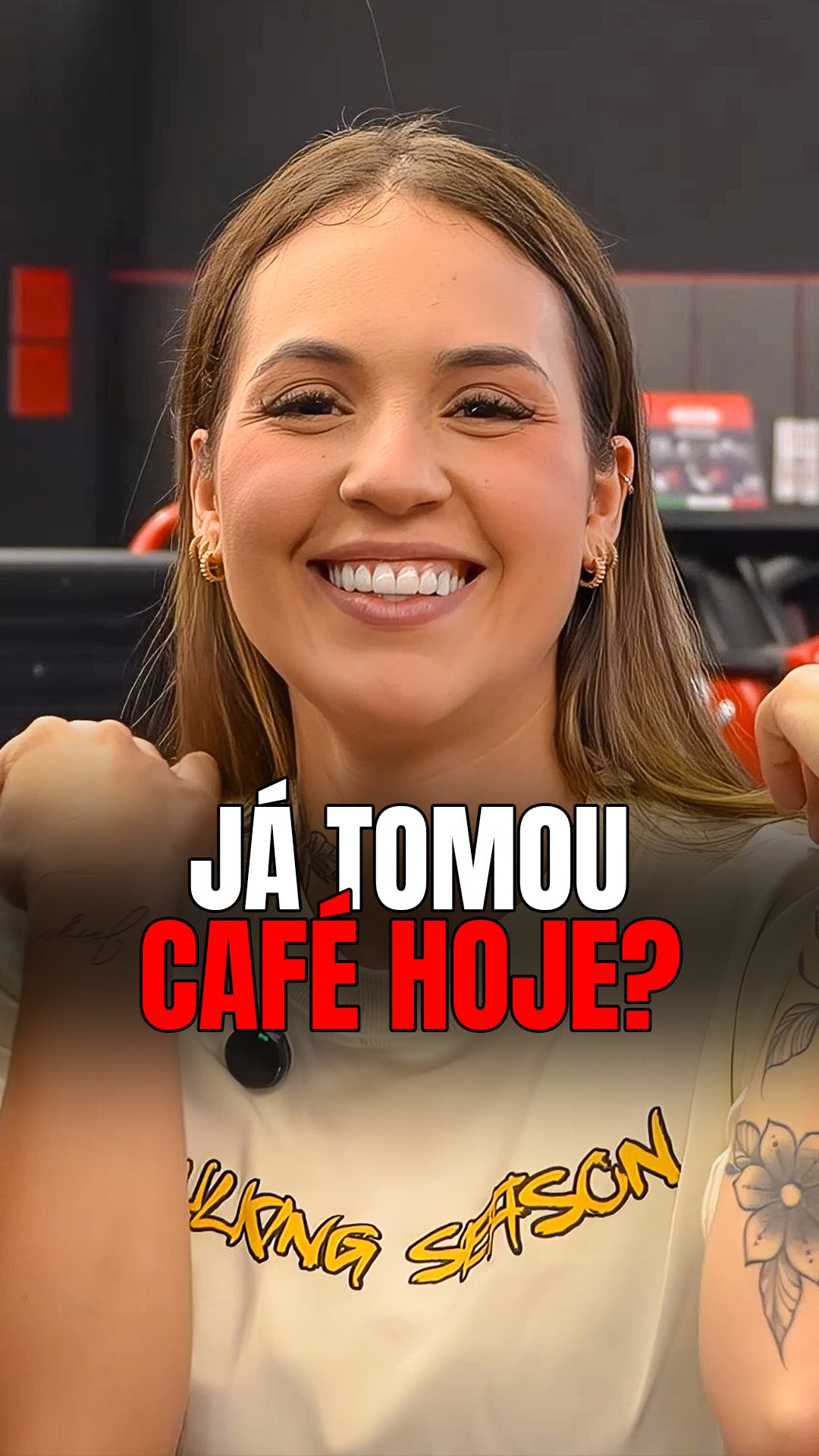 E você já tomou seu café da manhã hoje?

Fala pra mim nos comentários o que foi, que vou reagir aos 