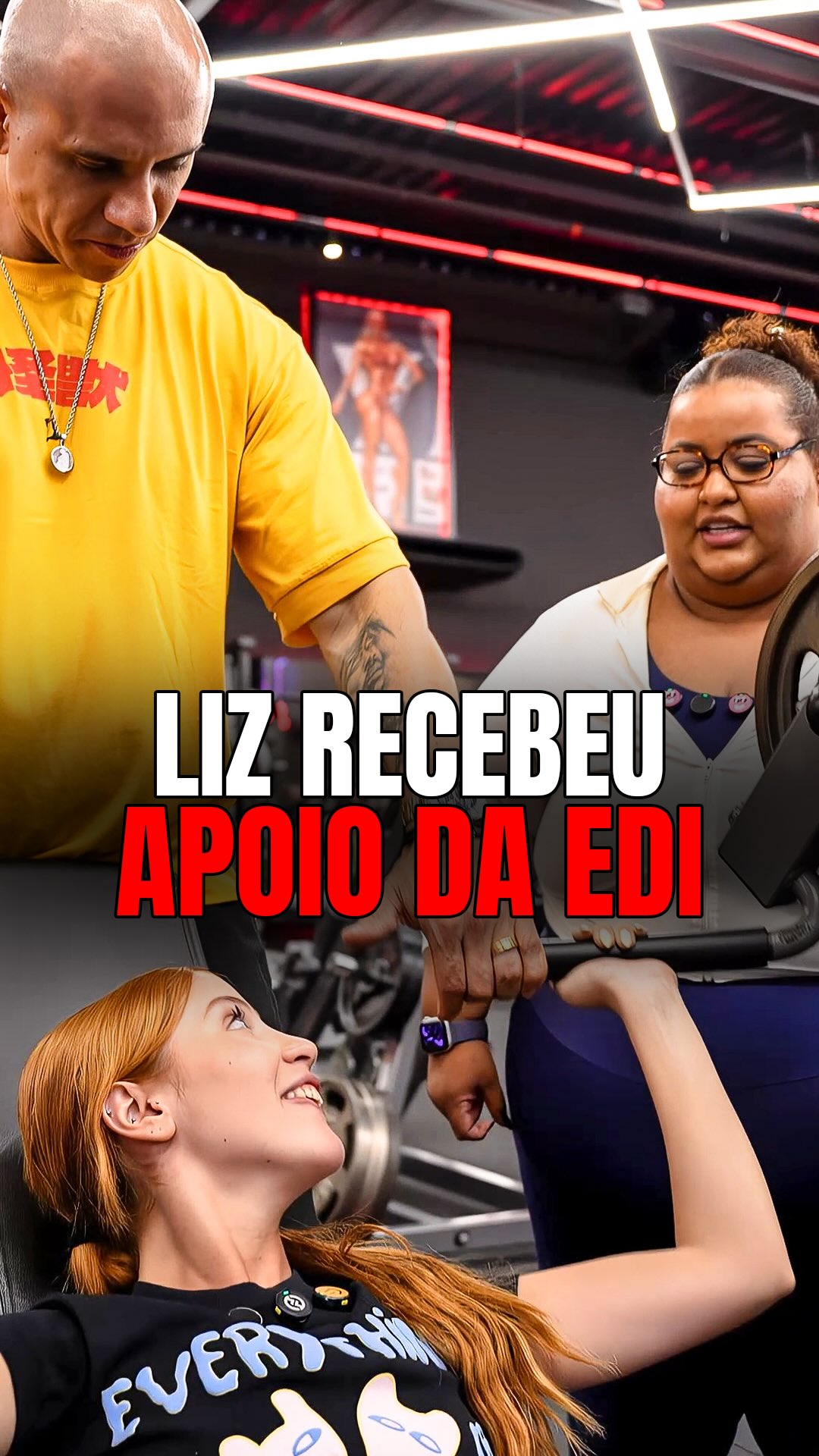 Amizade boa é assim!

Sempre apoiando e incentivando né @ediribeirof e @lizx.macedo 

Vídeo completo